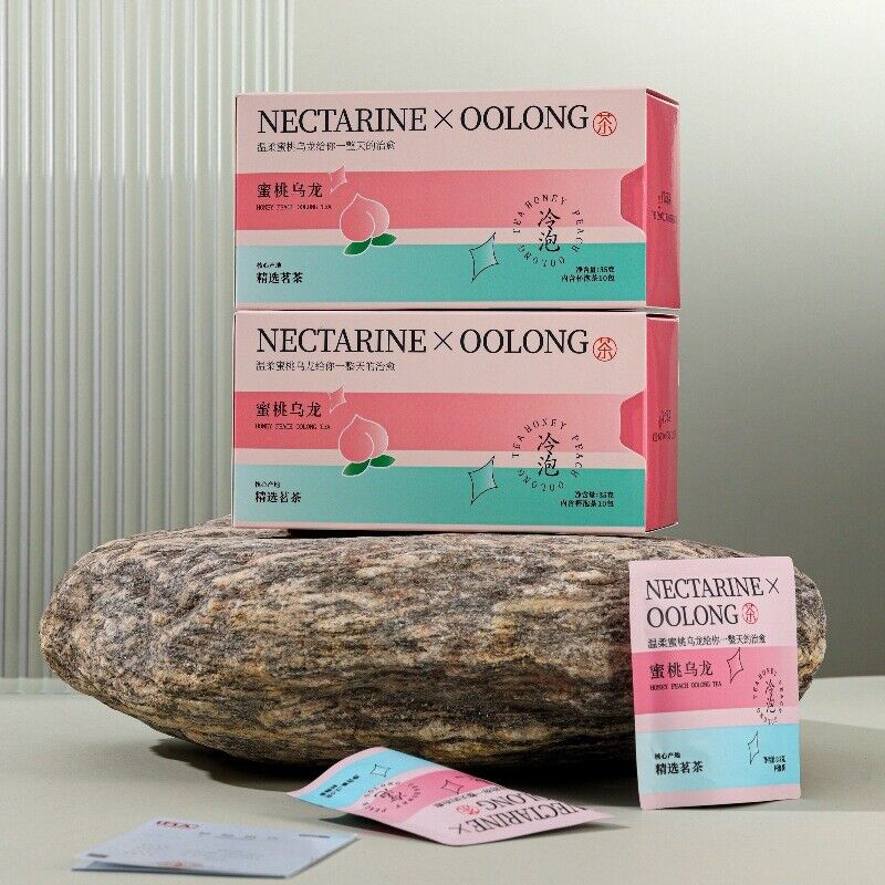 Pfirsich Würfel Fruchtiger Tee Pfirsich Oolong Teebeutel Unabhängig 35g
