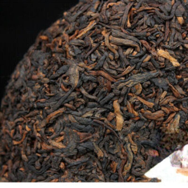 HelloYoung 150g Menghai Dayi Ripe Pu-erh Tea Cake Wu Zi Deng Ke Puer