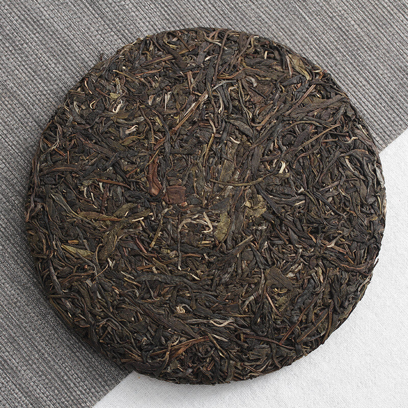 357g Jingmai Puerh Raw Tea Dry Cottage Tea Yunnan Seventh Cake Secondary image
