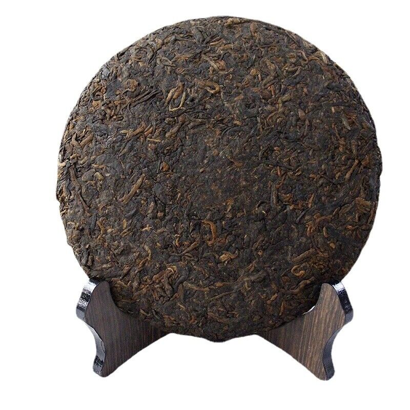 HelloYoung 357g Yunnan Pu'er Ripe Tea Aged Pu'er Ripe Cake Tea Menghai Qizi Cakes Black Tea Secondary image
