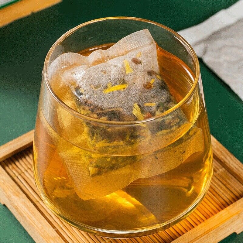 Monk Fruit Chrysanthemum Tea with Honeysuckle Orange Peel Herbal Blend