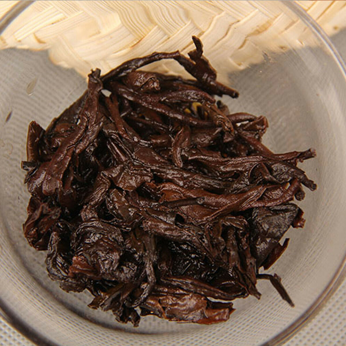 HelloYoung Ripe Puerh Tea Loose Tea Ancient Tree Bamboo Basket Packing Spring Puer Tea 800g