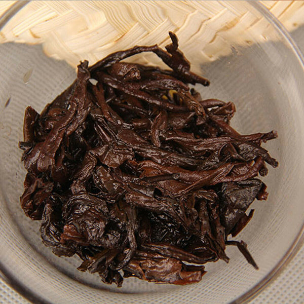 HelloYoung Ripe Puerh Tea Loose Tea Ancient Tree Bamboo Basket Packing Spring Puer Tea 800g