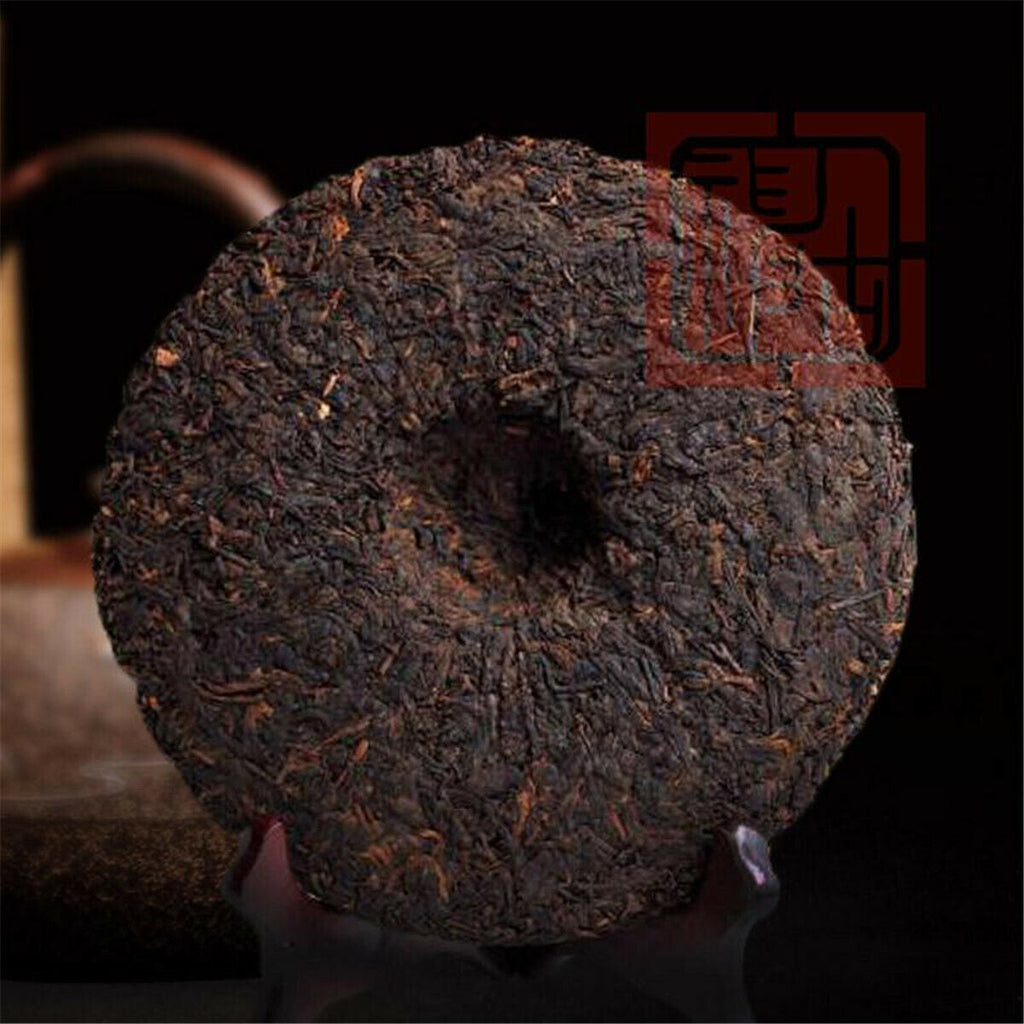HelloYoung Natural Black Tea Herb Healthy Drink Yunan Pu Erh Tea Organic Puer Tea Cake 357g
