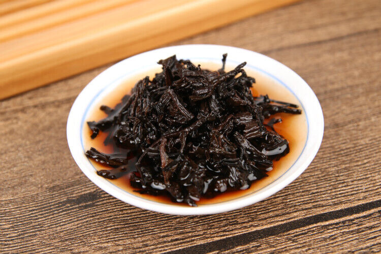 HelloYoung 500G Yunnan Pu'er Tea Menghai Old Tree Golden Buds Grade 1 Loose Tea Ripe Tea