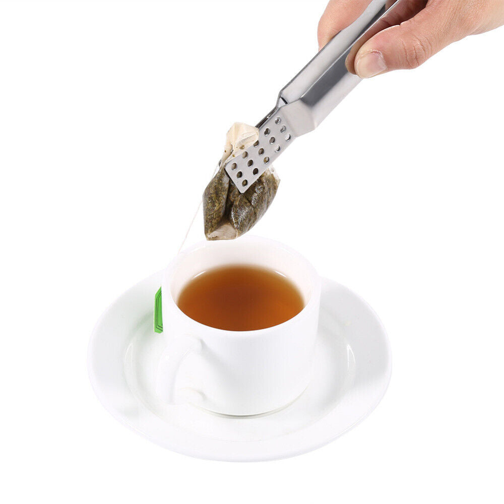 Tea Bag Clip Tea Bag Clipart Teabag Food Set Clip Tea Bag Clamp Tongs Squeezer
