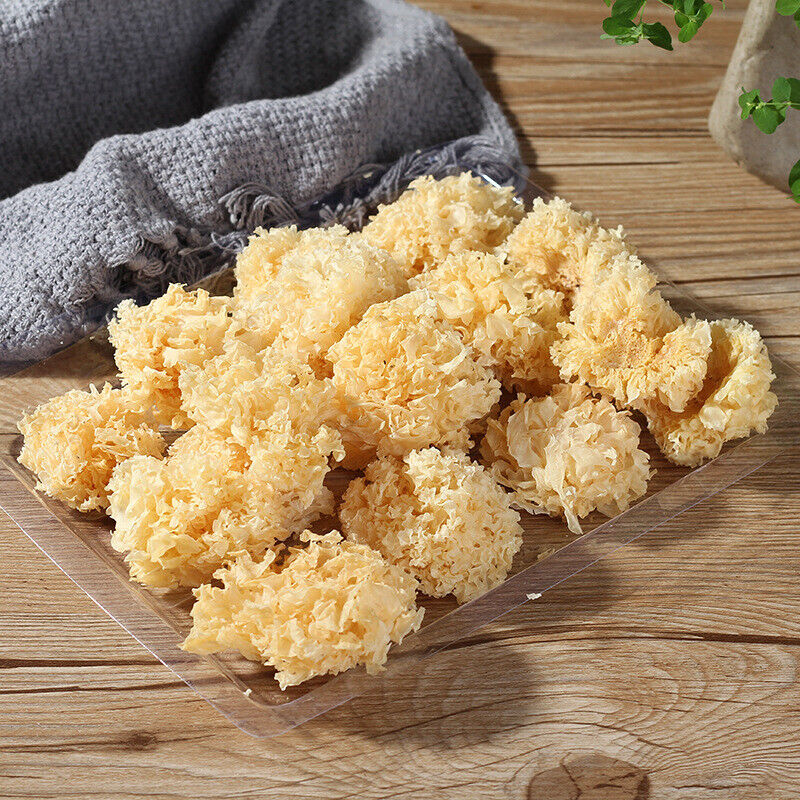 Yunnan Basswood Fungus Small Flowers Dried Tremella White Fungus 100g Secondary image