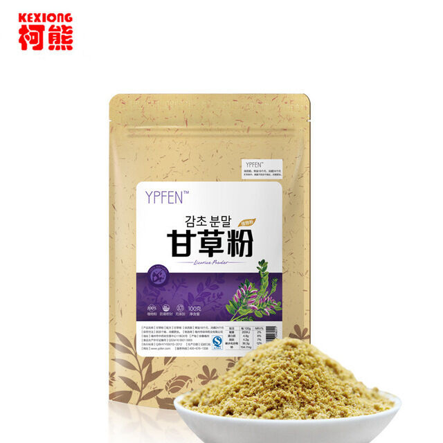 HelloYoungTop Grade 100% Pure Natur Organic Liquorice Extract Powder Licorice Root Herbal Secondary image