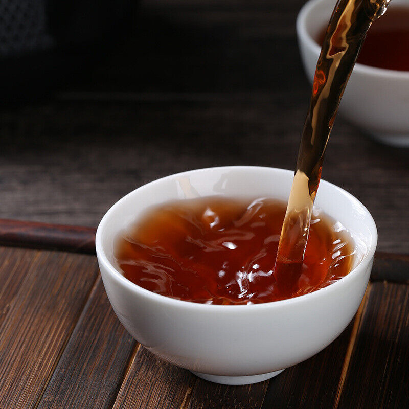 HelloYoung Yunnan Pu'er Golden Leaf Menghai Ripe Tea 500g Ripe Tea Golden Leaf