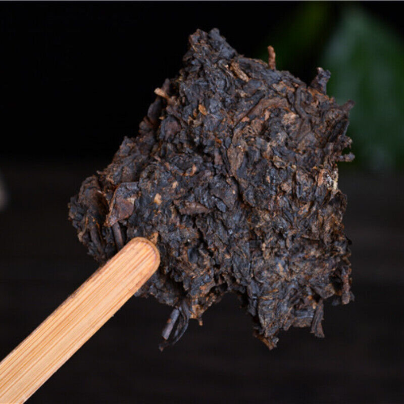 HelloYoung Yunnan Big Leaf Puerh Tea Cake Pu'er Ripe Tea 357g Top-Grade Chinese Dark Tea