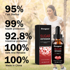(2 Pack) Sugar Defender, Sugar Defender Blood Sugar Support Supplement (4oz)