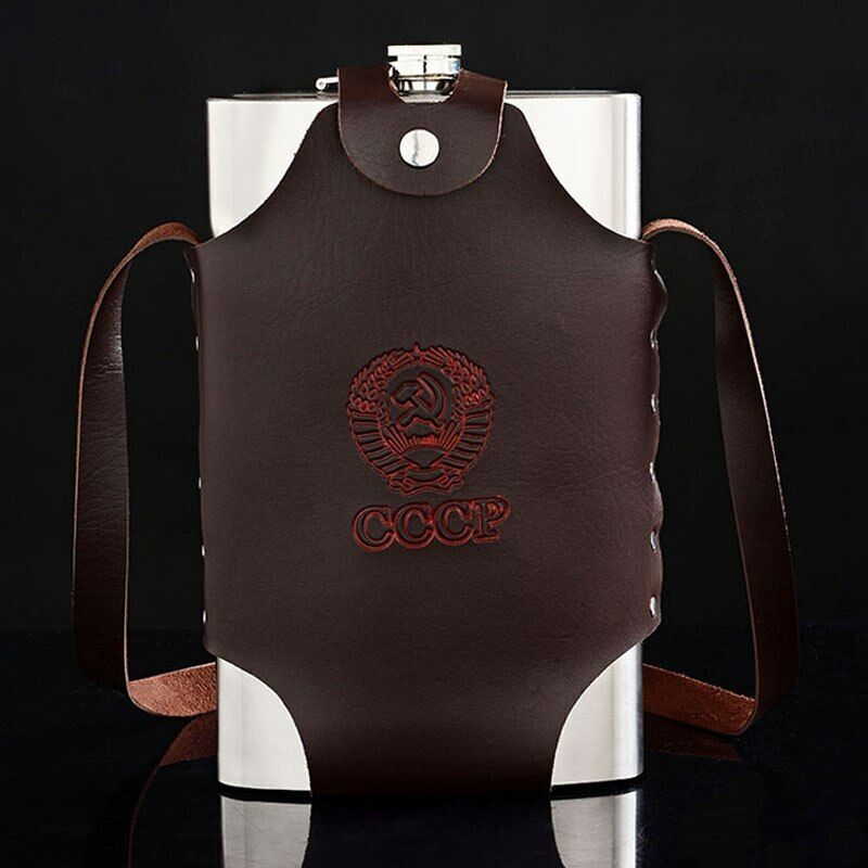 Alcohol Bottle Belt Case Stainless Steel Hip Flask Liquor Whisky Portable Pocket