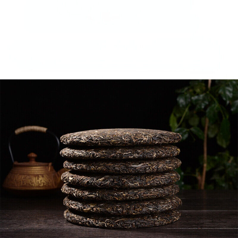 HelloYoung Cake Brown Mountain Big Tree Green Tea Slimming 357g Premium Pu-Erh Raw Tea