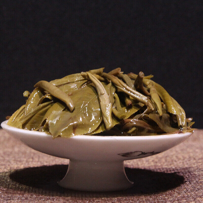 HelloYoung Yunnan Puerh Tea Scrape Wind Walled Puerh Tea Raw Tea Cake 357g/12.59oz