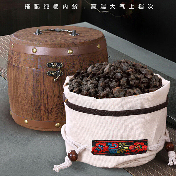 Sticky Rice Fragrance Broken Silver Yunnan Tea Fossil Small Canister Ripe Puerh