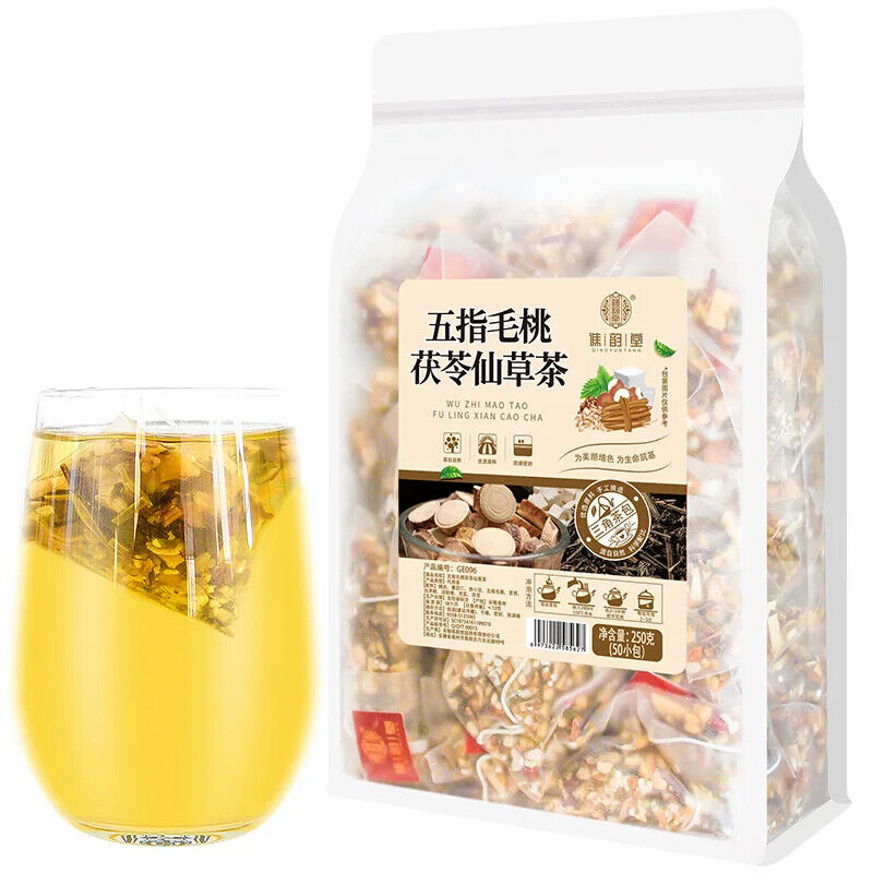 Five Finger Peach Poria Cocos Xiancao Tea Herbal Tea 250g Secondary image
