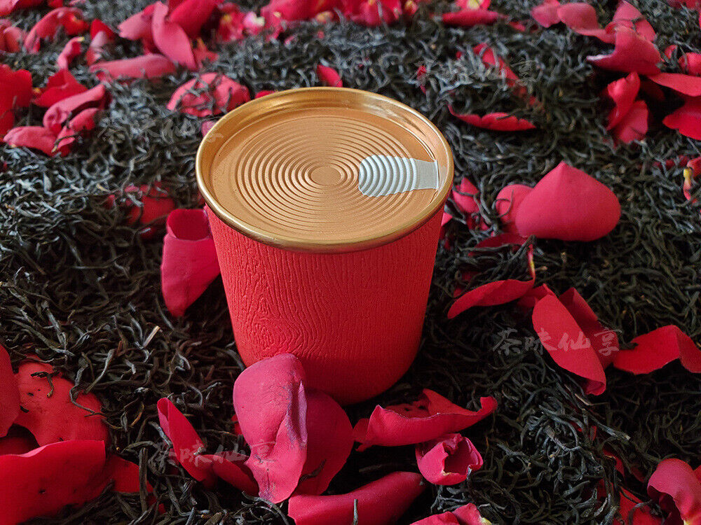 HelloYoung New Rose Tea Jiuqu Red Plum Longjing Heavy Rose Tea High Mountain Tea 10g