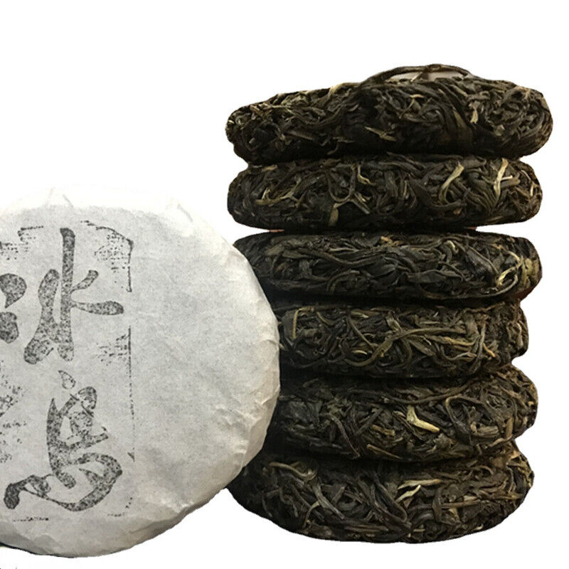 HelloYoung Premium Icelandic Puer Tea Cake 100g Yunnan Organic Certified Raw Pu-Erh Tea Main image