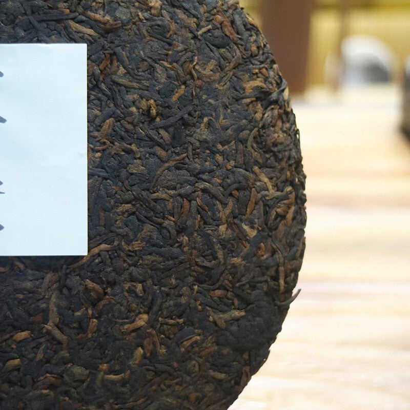 Smooth Bamboo Menghai Pu'er Tea High Mountain Ancient Tree Aroma Mellow Ripe Tea