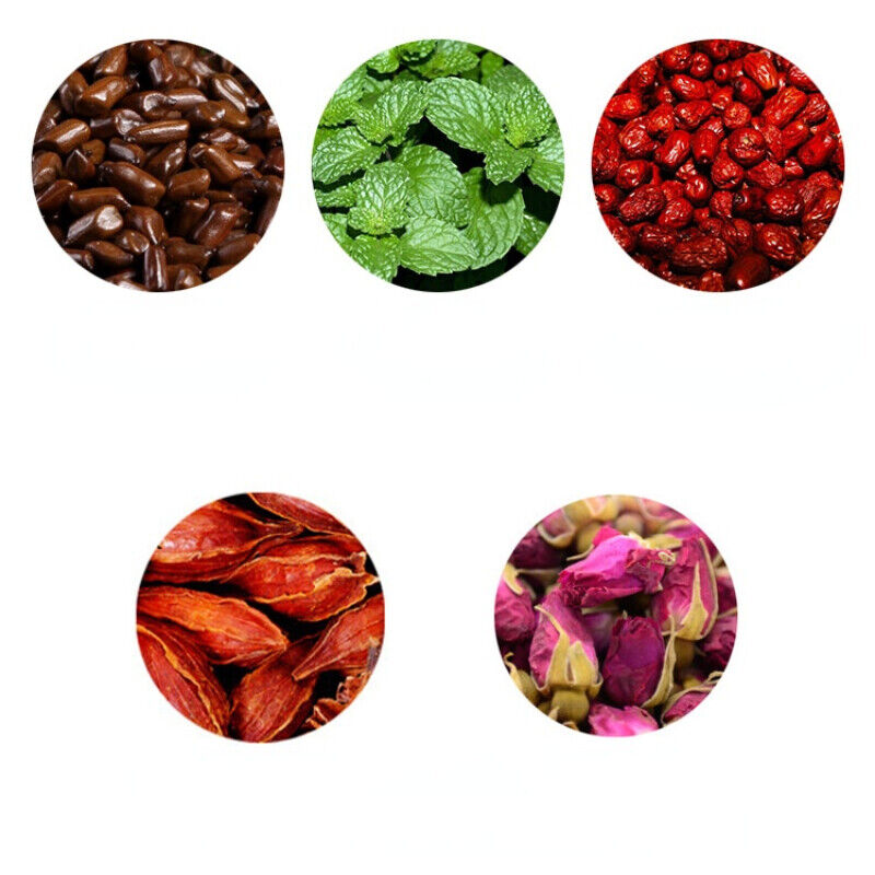 HelloYoung 150g Mint Cassia Rose Red Dates Herbal Tea Natural Organic Herbs Tea Sanqingcha