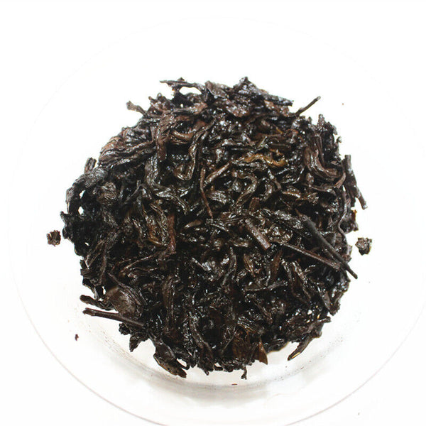 HelloYoung Yunnan Pu'er Tea Camphor Palace Tea Brick 250g Ripe Tea Menghai Palace Brick