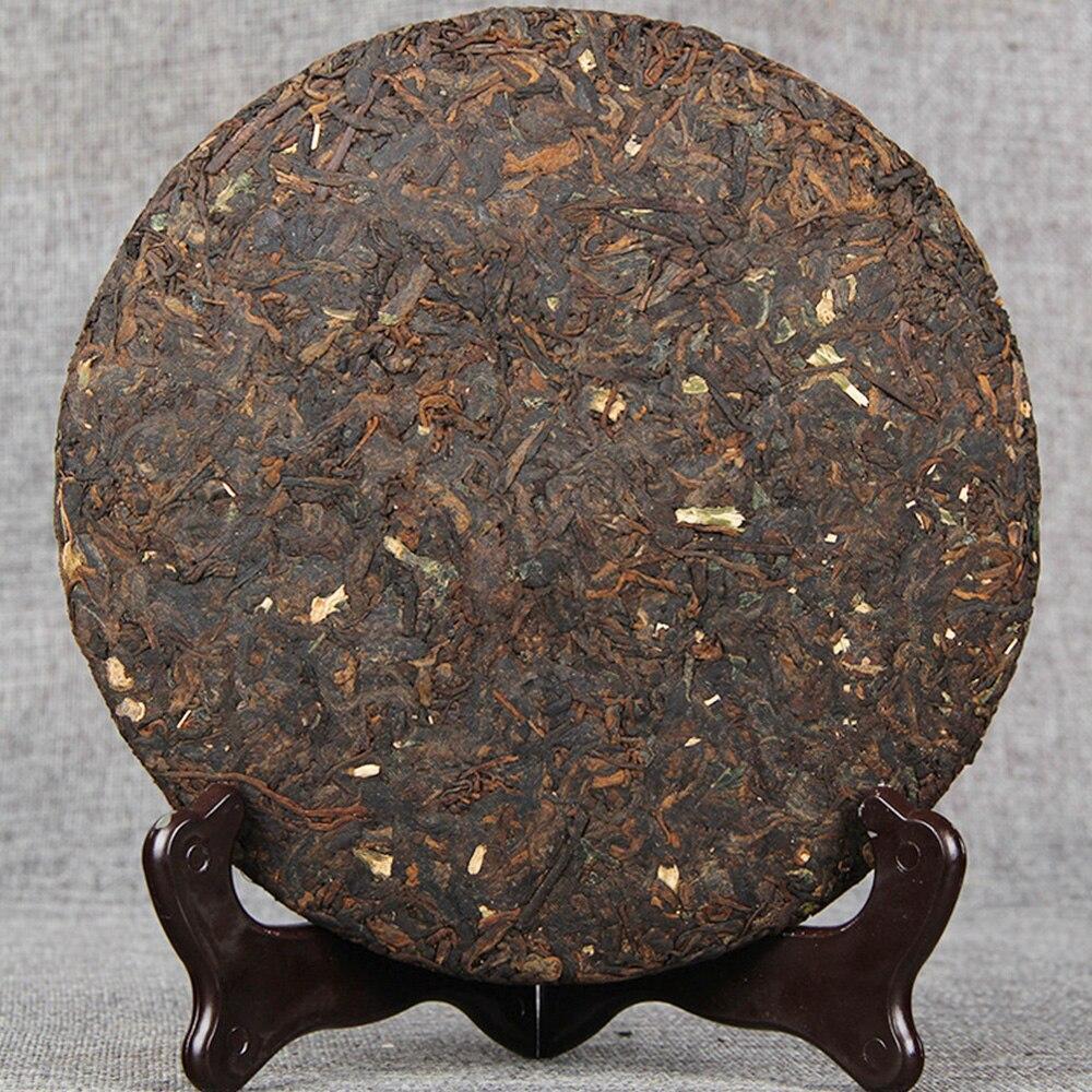 2021 Menghai glutinous rice fragrant Pu'er tea Yunnan Qizi Pu'er tea 357g