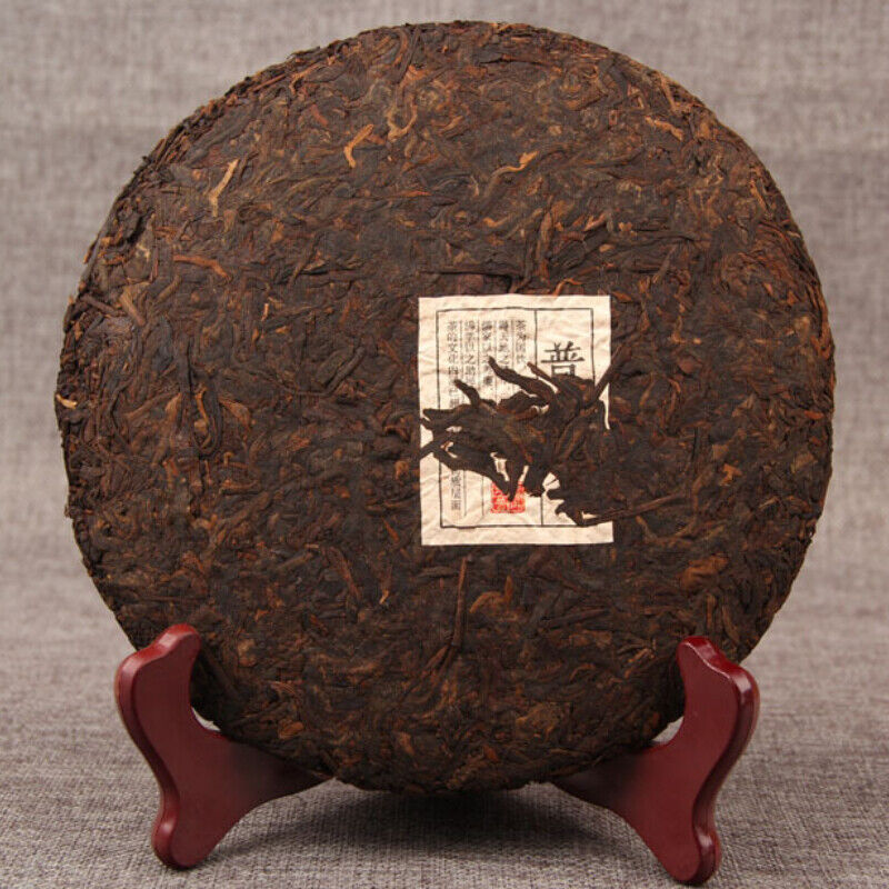 Cake Puer Tea Natural Qizi Ripe Puer Black Tea Collection Ripe Puer 357g/12.59oz