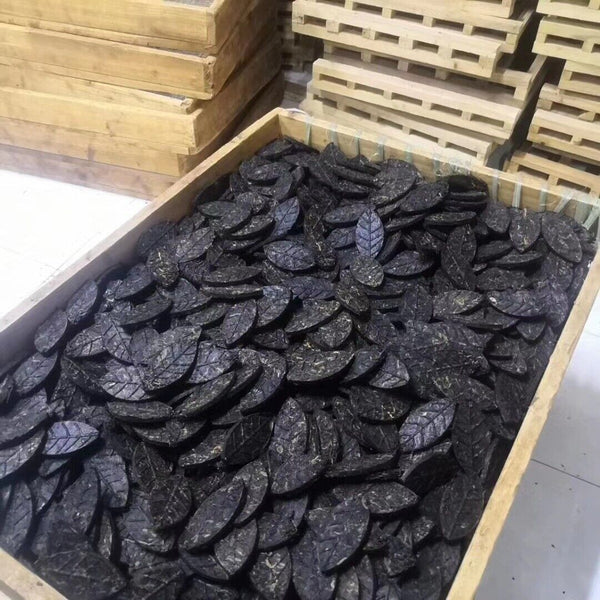 HelloYoung 500g Golden Leaf Pu-erh Raw Tea Menghai Big Tree Golden Leaf Tea