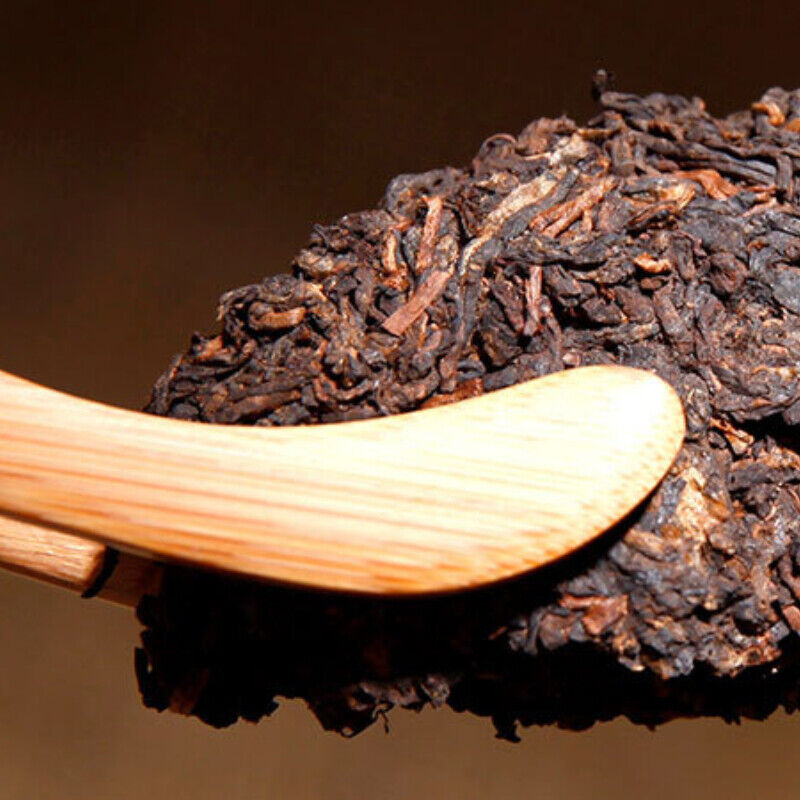 HelloYoung TeaPu'er Cooked Tea Cake Chinese Black Tea Health 200g Top Yunnan Pu'er Tea Palace