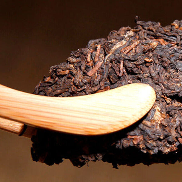 HelloYoung TeaPu'er Cooked Tea Cake Chinese Black Tea Health 200g Top Yunnan Pu'er Tea Palace