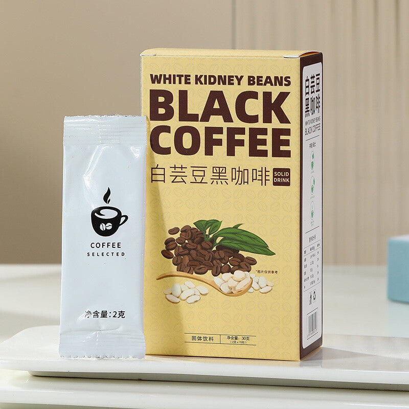 White Kidney Bean Black Coffee Americano Latte Instant Powder Fitness Supplement