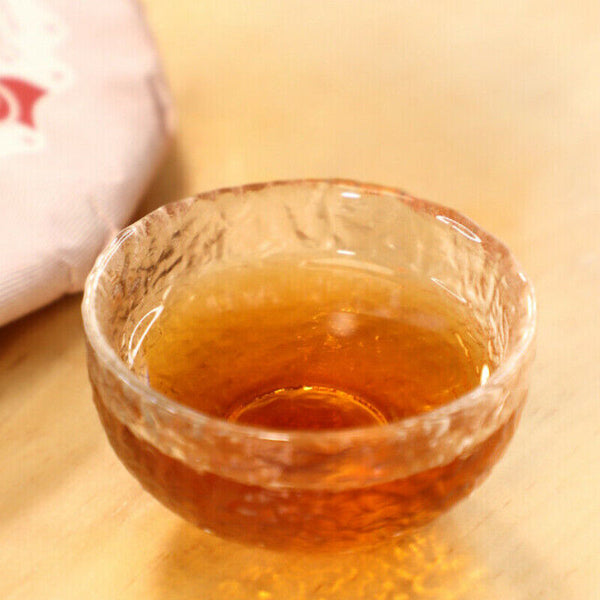 HelloYoung 357g Top "Jiao Yang" Haiwan Old Comrade Blazing Sun Ripe Puerh Shu Puer Tea