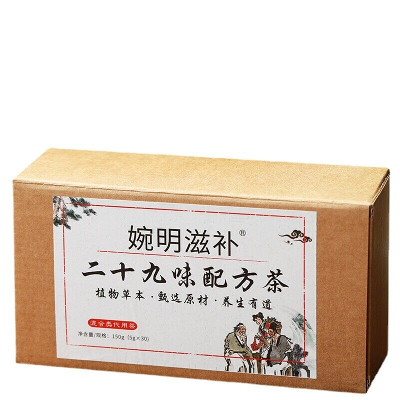 HelloYoung 150g 29 flavor Luo Han mulberry leaf chrysanthemum cassia loquat honeysuckle tea Main image