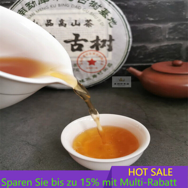 Puer Tea 357g Ancient Tree Green Tea Puer Raw Tea Cake High Quality Pu-Er Tea Main image