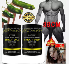 Pure Himalayan Shilajit Gummies Organic,Boost Energy,Stress Relief  Healthy Help