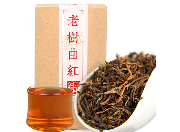 HelloYoung 80g Yunnan Dian Hong Kung Fu Tea Handmade Black Tea 2.8 Oz