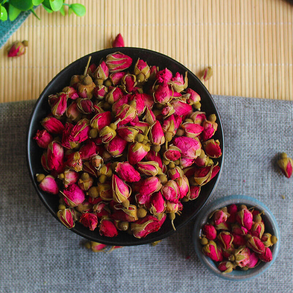 HelloYoung Red Rose Bud Tea Aroma Dry Flowers Ecology Herbal Blooming Tea China Flower Tea