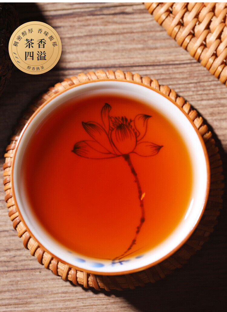 HelloYoung 100g/tuo Yunnan tea raw materials Pu'er Tuo tea Vouvou Tuo tea Menghai ripe tea