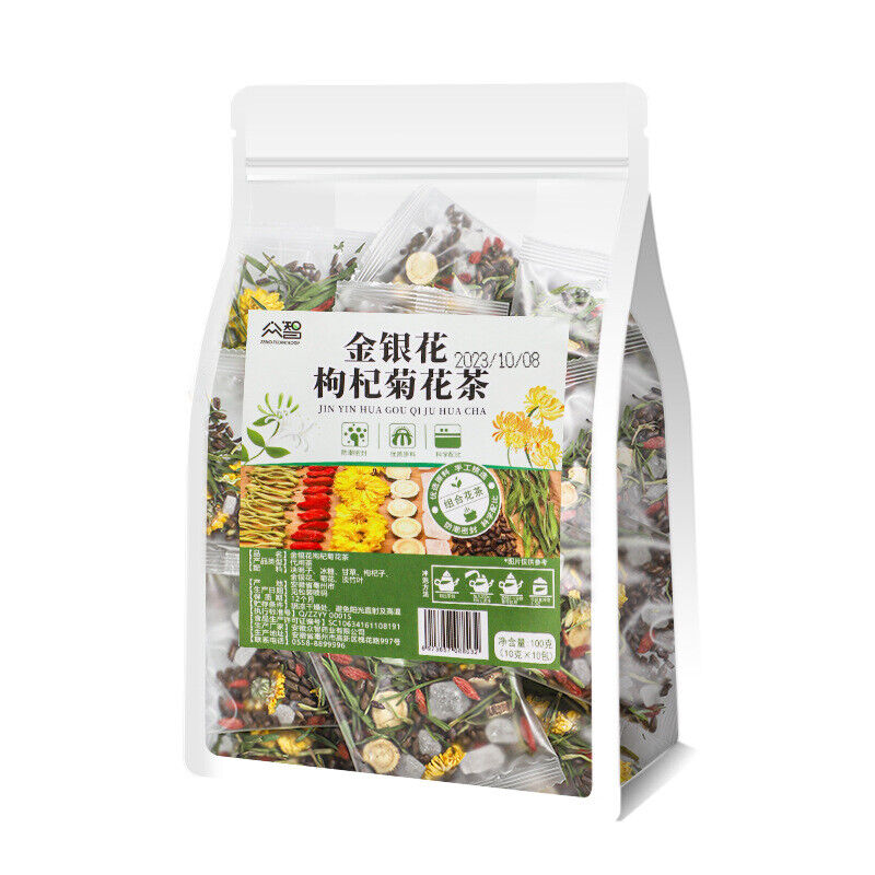 Honeysuckle, Wolfberry, Chrysanthemum Tea, Combination Tea Health Tea Herbal Tea