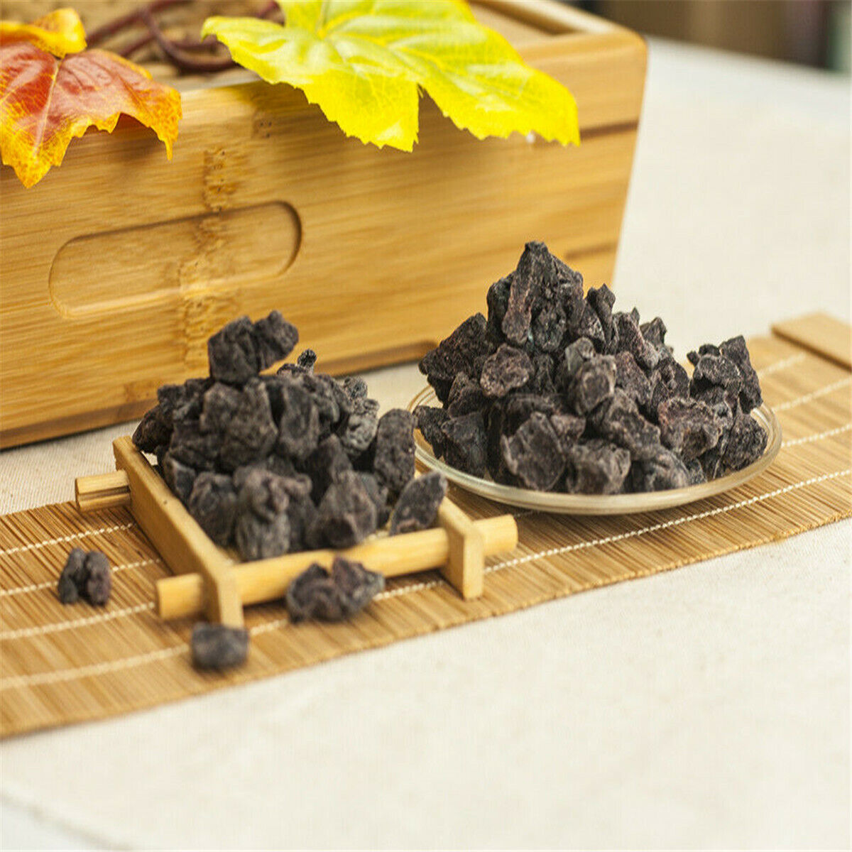 Flower Tea Natural Eatable Dry Dark Smoked Plum Ebony Fruit Nut New Scented Tea Secondary image