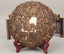 Aged Raw Puerh Tea Cake 357g Gu Hua Cha Unfermented Puer Yunnan Qi Zi Bing Cha