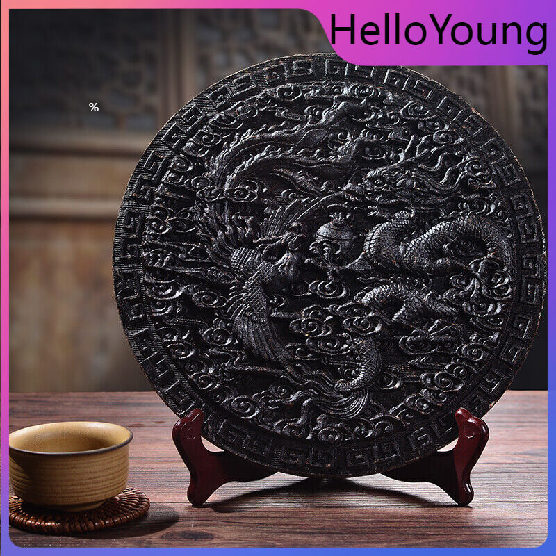 Aged Wuyi Mountains Da Hong Pao Black Tea Cake Dragon Phenix Big Red Robe Tea Main image