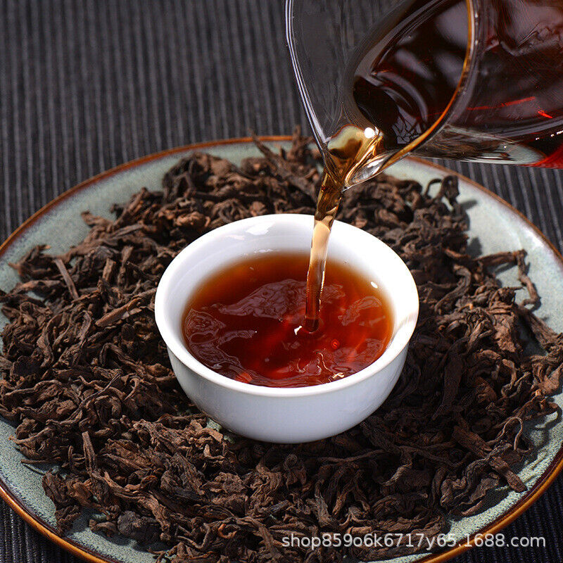 Puerh Tea Cooked Tea Menghai Aged Tea Loose Tea Puerh Ripe Tea Cake Tea 500g Main image