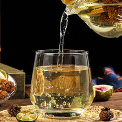 HelloYoung Rosa roxburghii black goji berry mulberry lemon slices combination tea