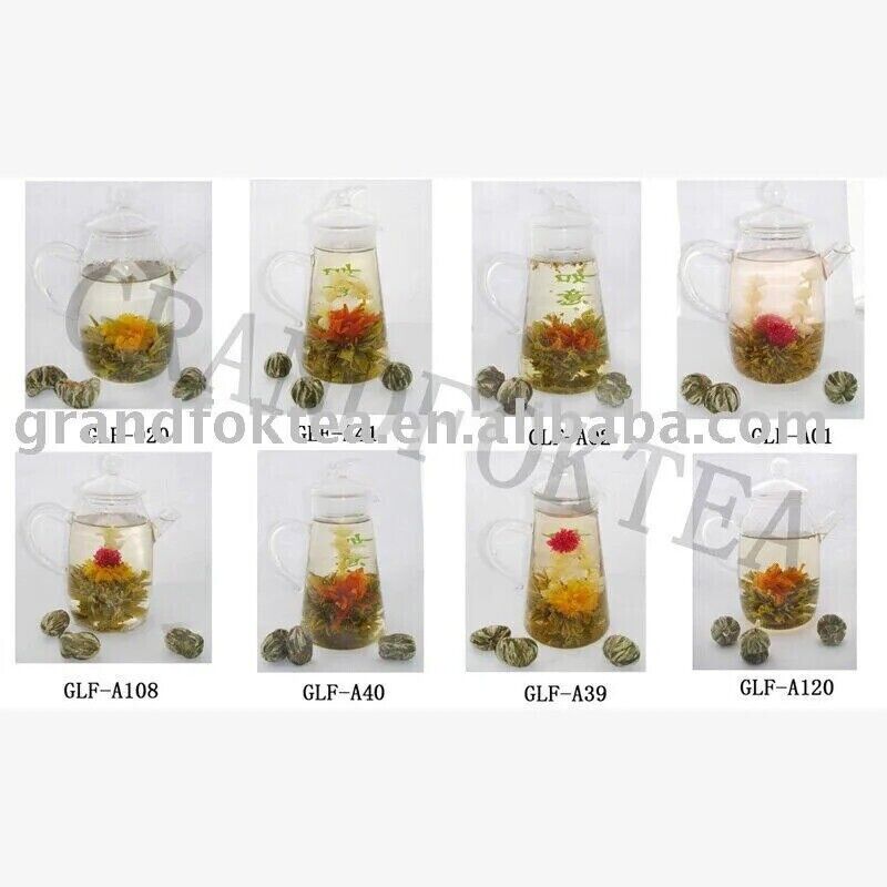 Super Grade Blooming Tea Flowering Tea Green Tea Silver Needle Flowers 20pcs Secondary image