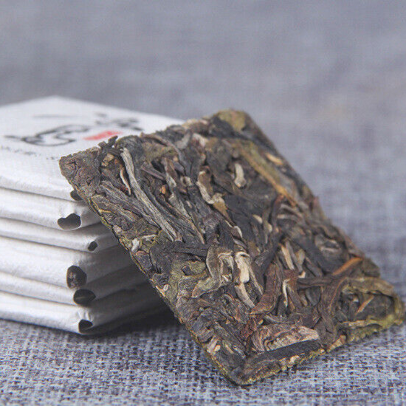 500g/1.1LB Pu-erh Tea Spring Ancient Tree Green Tea Small Icelandic Square Brick