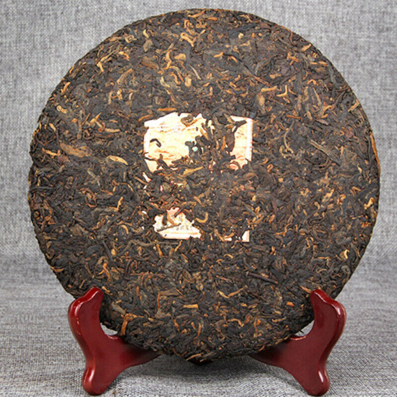 HelloYoung 400g Puwen YUNYA Puer Ripe Pu-erh "Phoenx" Feng Bing Natural Puerh Tea Cake