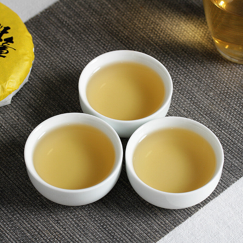 Yunnan Puerh Tea 2020 Banzhang Jinrun Large Tree Puerh Raw Tea Cakes 100g