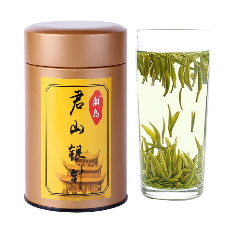 Yellow Tea Junshan Tea Xiangdao Brand Junshan Silver Needle Tea 50g - 100g Tin Main image