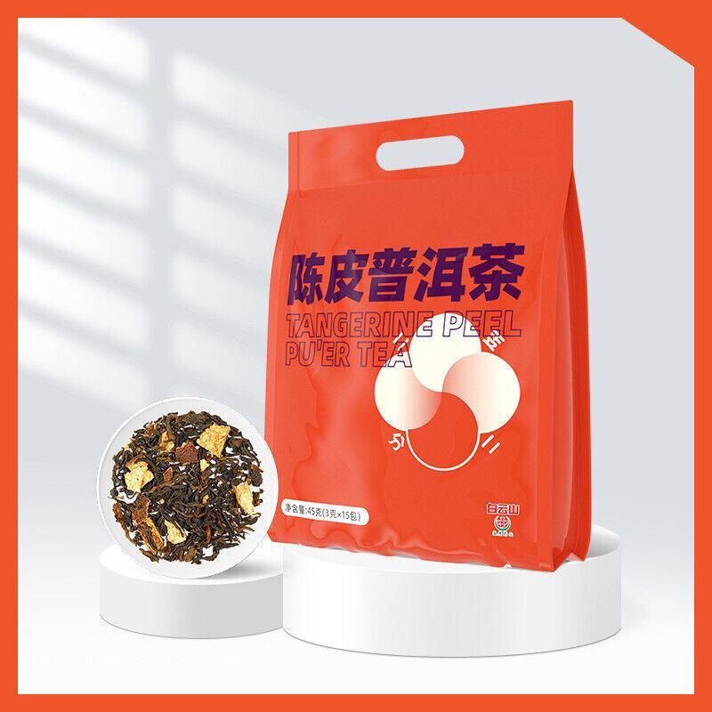 High quality health tangerine peel Pu'er tea independent packaging afternoon tea
